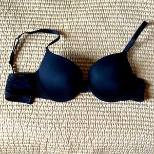 Smooth Black Auden Push up Bra